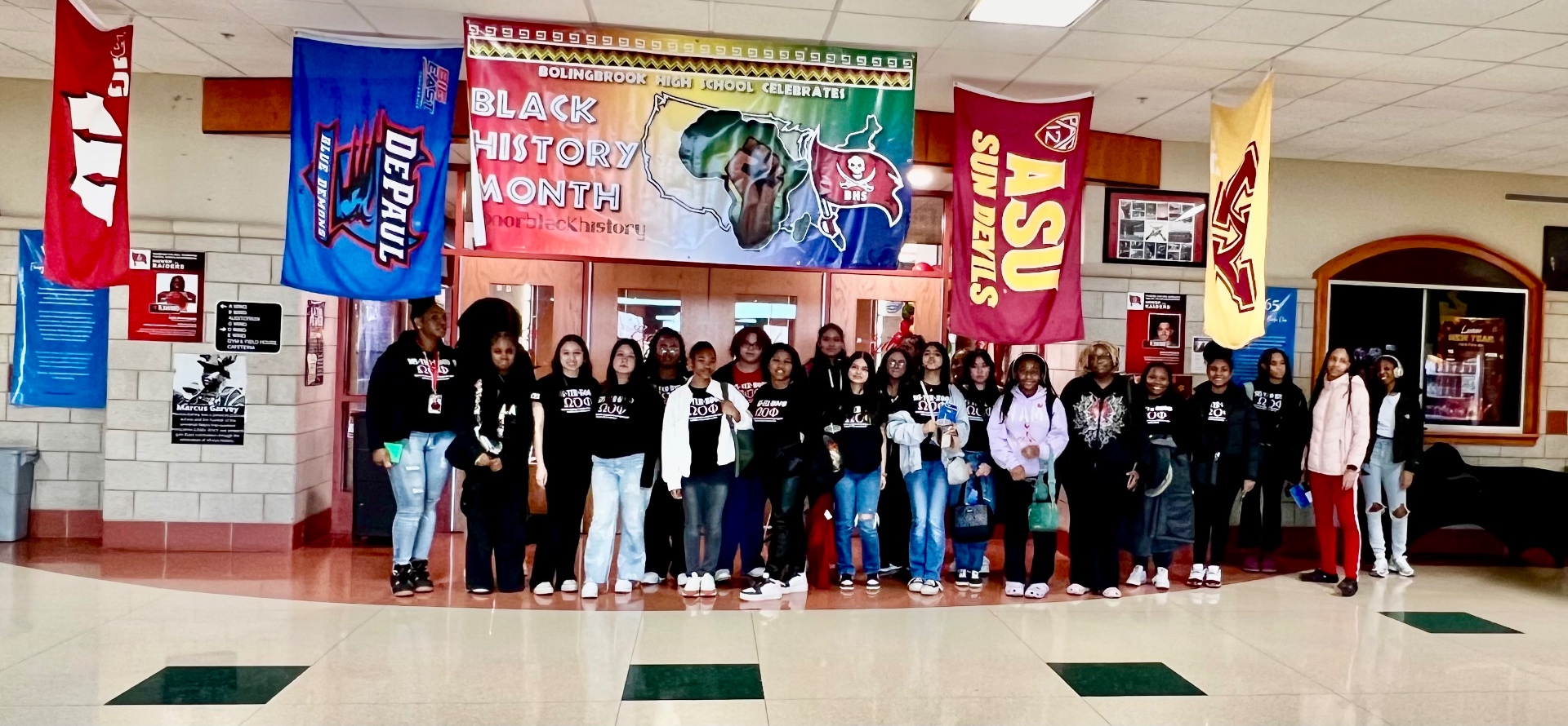 Junior Stars at Bolingbrook High School Black History Month