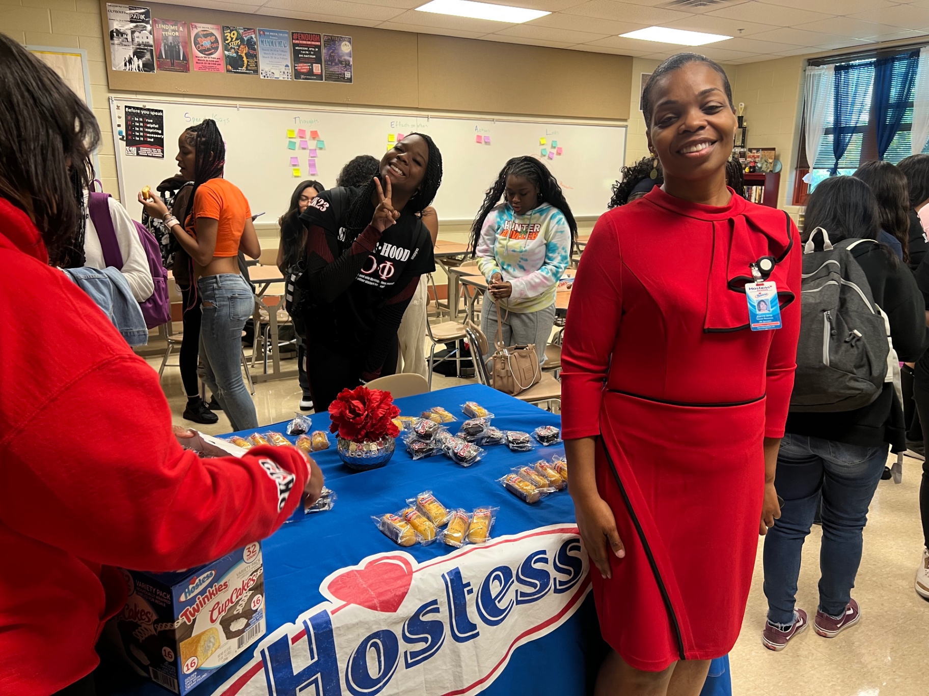 Junior Stars CEO S Catalena Jones with members