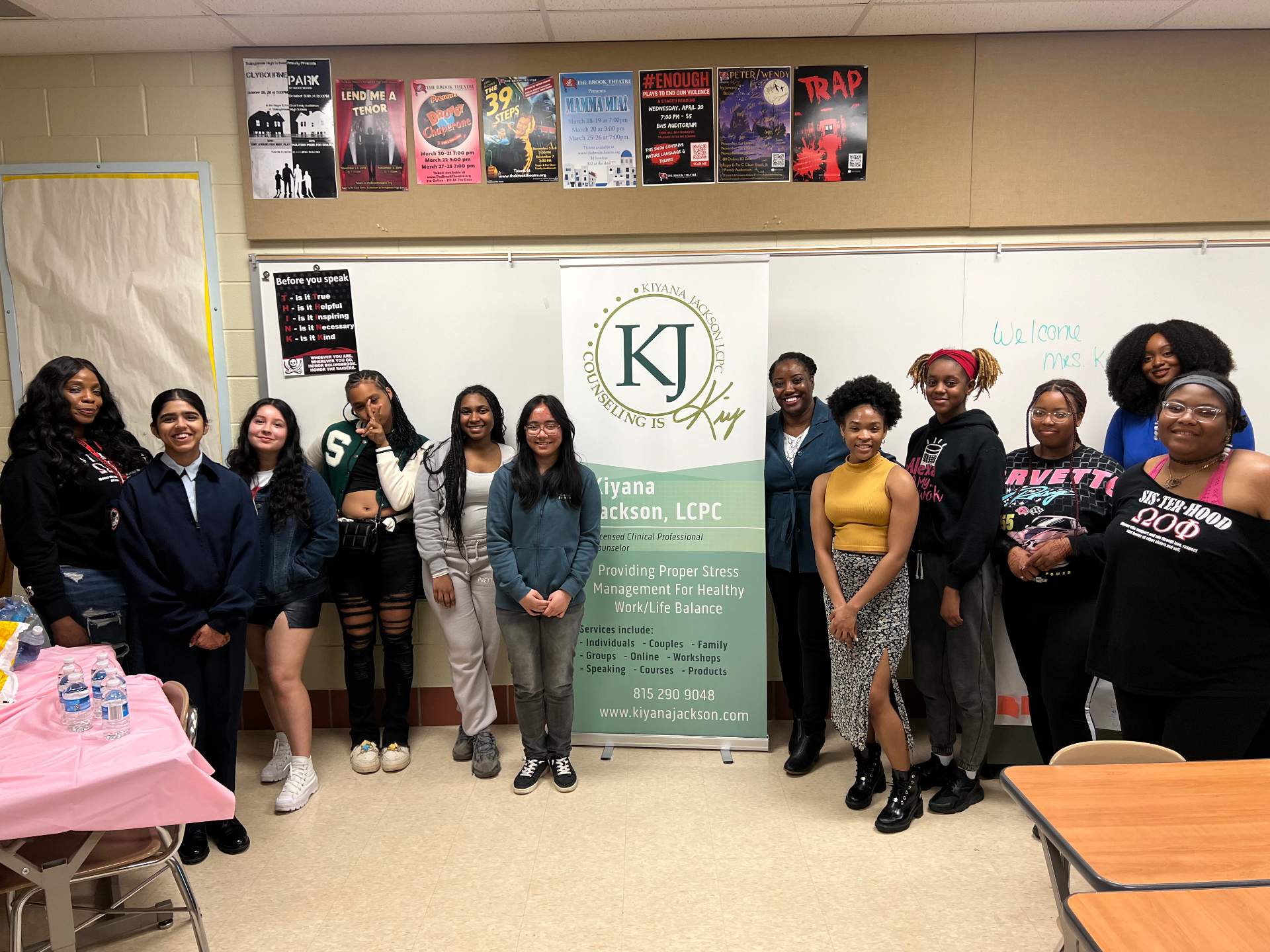 Junior Stars mental health & wellness workshop with Kiyana Jackson, LCPC