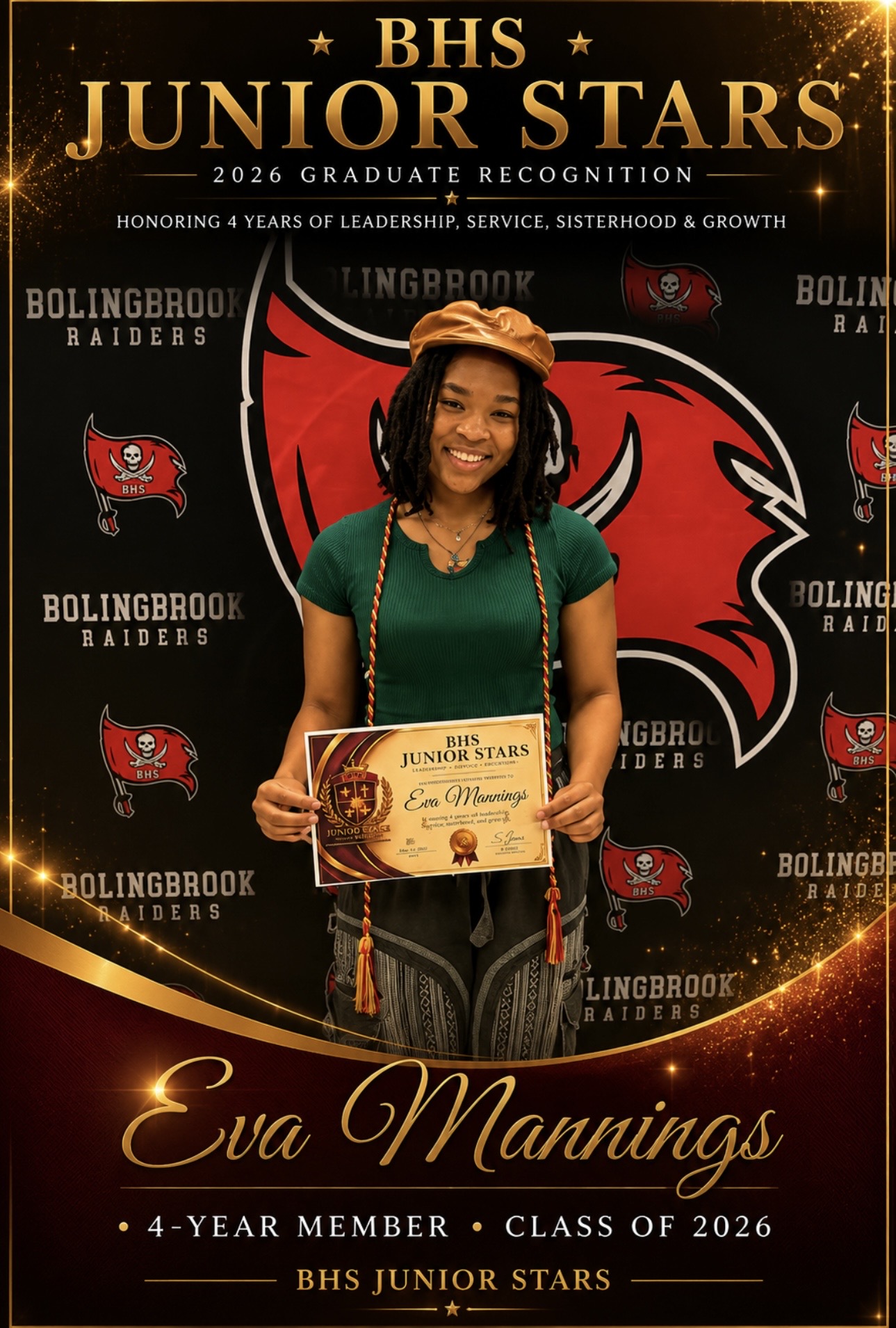 Junior Stars 2026 Graduate — Eva Mannings