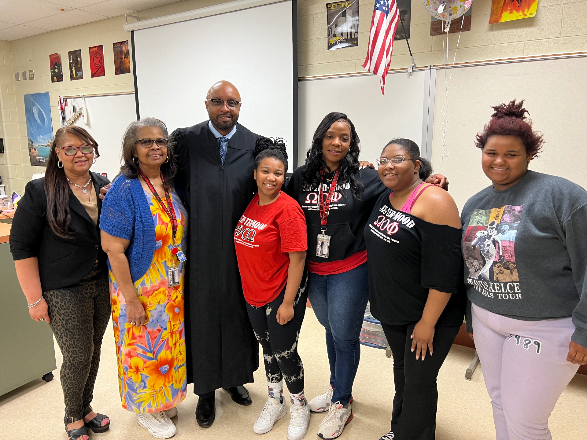 Junior Stars sisterhood with guest speaker