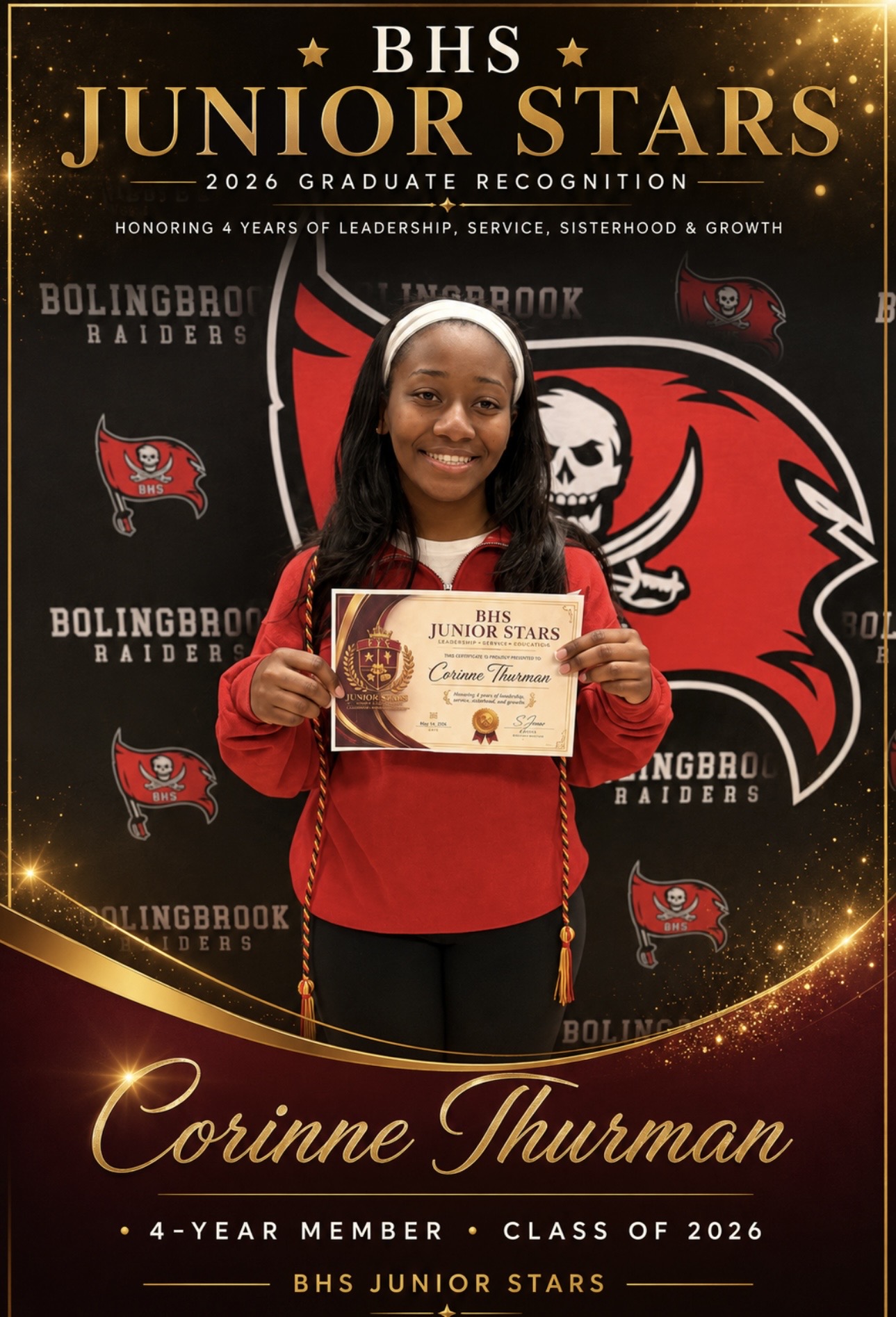 Junior Stars 2026 Graduate — Corinne Thurman